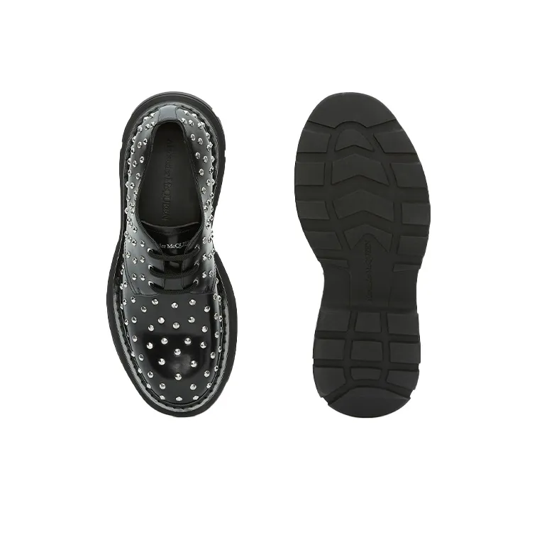 Alexander McQueen Tread Slick Men's Casual Shoes Men Low-Top Black-4