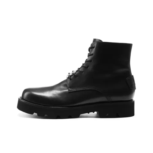 Kami Anger Men's Casual Shoes Men Mid-Top Black