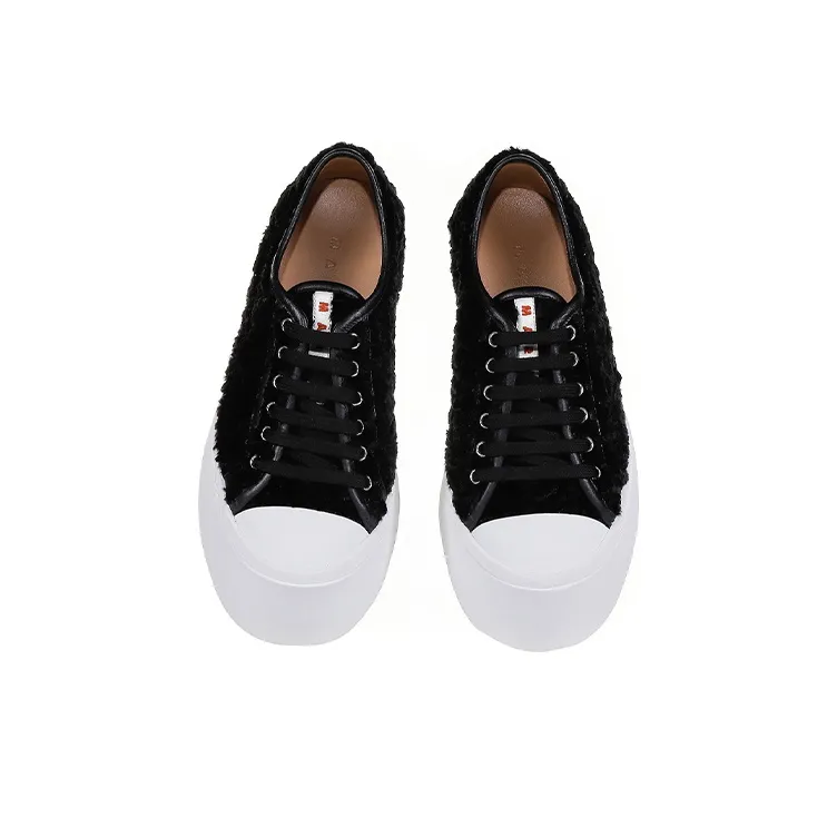 MARNI Low Top Platform Shoes Women's Black-2