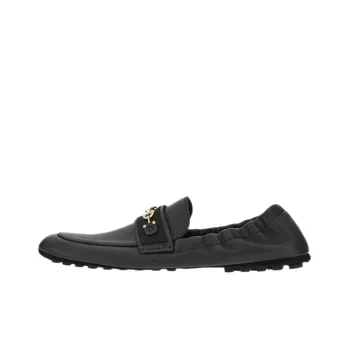 Ferragamo Gancini Men's Casual Shoes Men Low Top Black