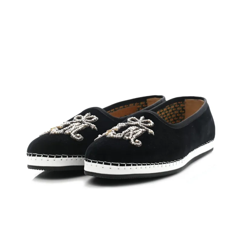 GUCCI Velluto Marmara Loafers Men's Black-1