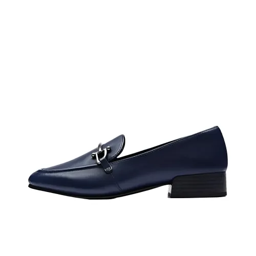 Clarks Mary Jane Shoes Women's Low-Top Marine Blue