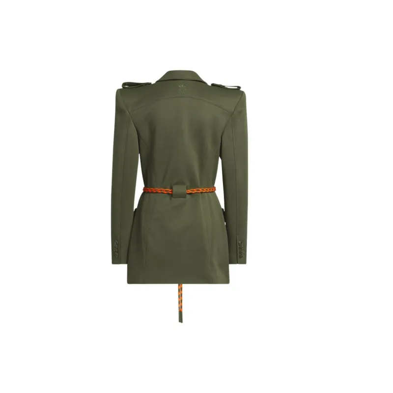 adidas X IVY PARK Twill Suit Top Wild Pine-1