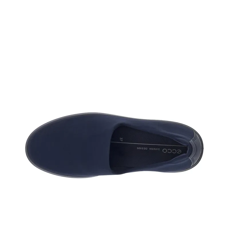 Ecco Soft 7 Skateboard Shoes Women's Low Top Blue-2