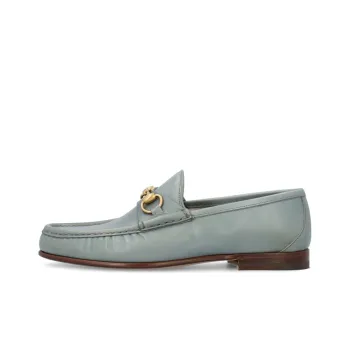GUCCI Horsebit 1953 Loafers Men's Gray