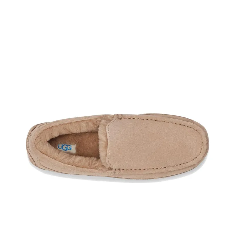 UGG Ascot Beanie Shoes Men's Sand Tea Brown-4