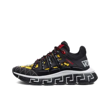 VERSACE Trigreca Barocco Print Black Women's