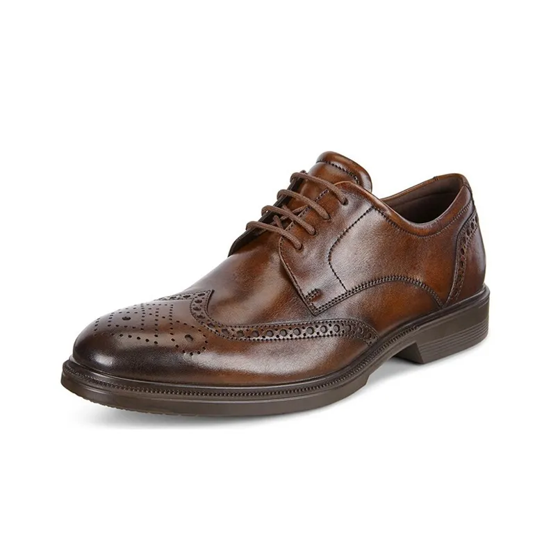 Ecco Liss Collection Business Formal Leather Shoes Men's Cocoa Brown-1