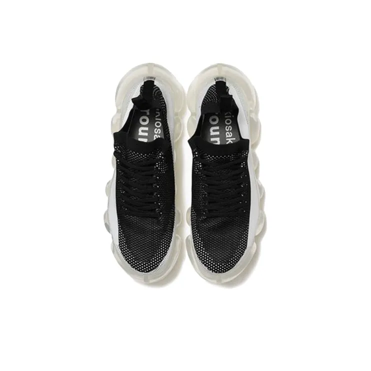 Grounds Jewelry Tap Athletic Shoes Unisex Black White-3
