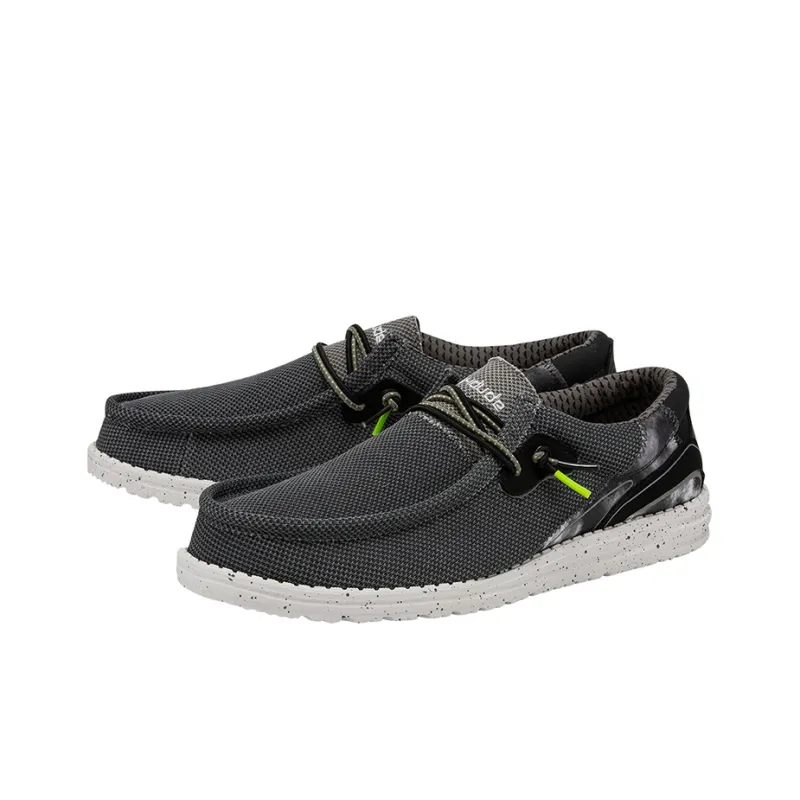 Heydude Cushioning Wear Resistant Low Top Casual Shoes Men's Granite Gray-1