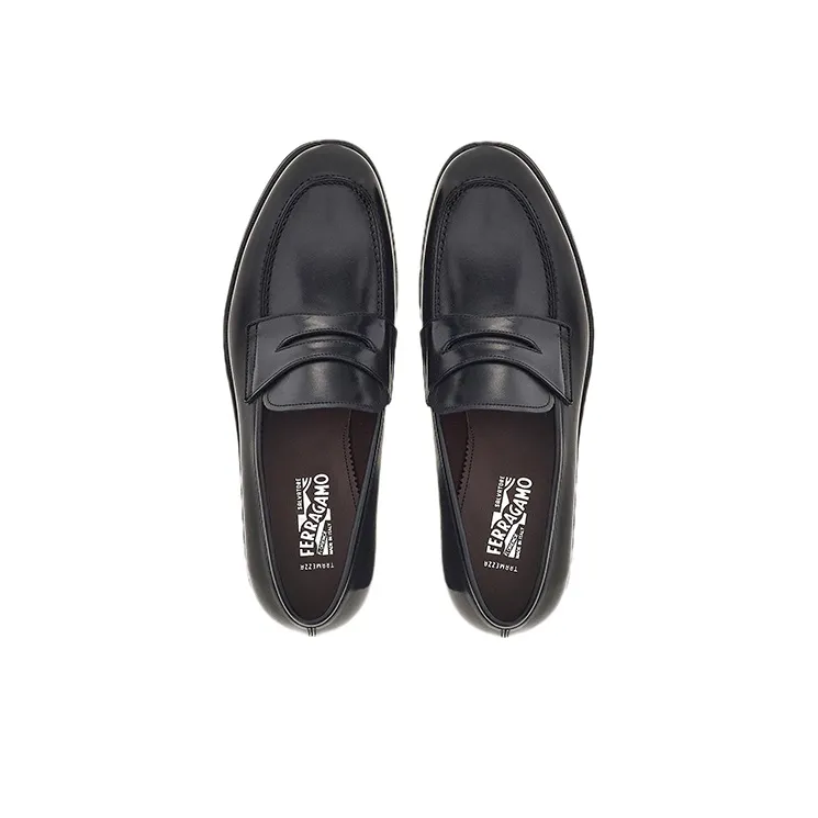 FERRAGAMO Casual Shoes Men's Black-2