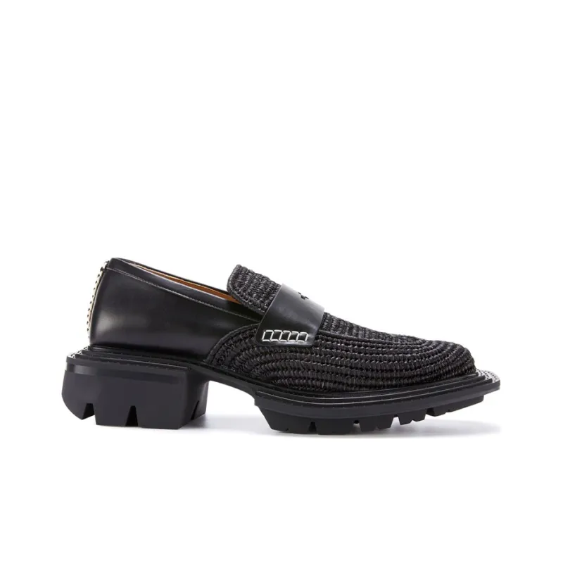Untitlab #11 Reel Derbies Platform Shoes Unisex Black-1