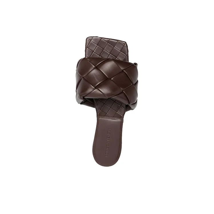 Bottega Veneta Lido Stylish Sandal Women's Brown-4