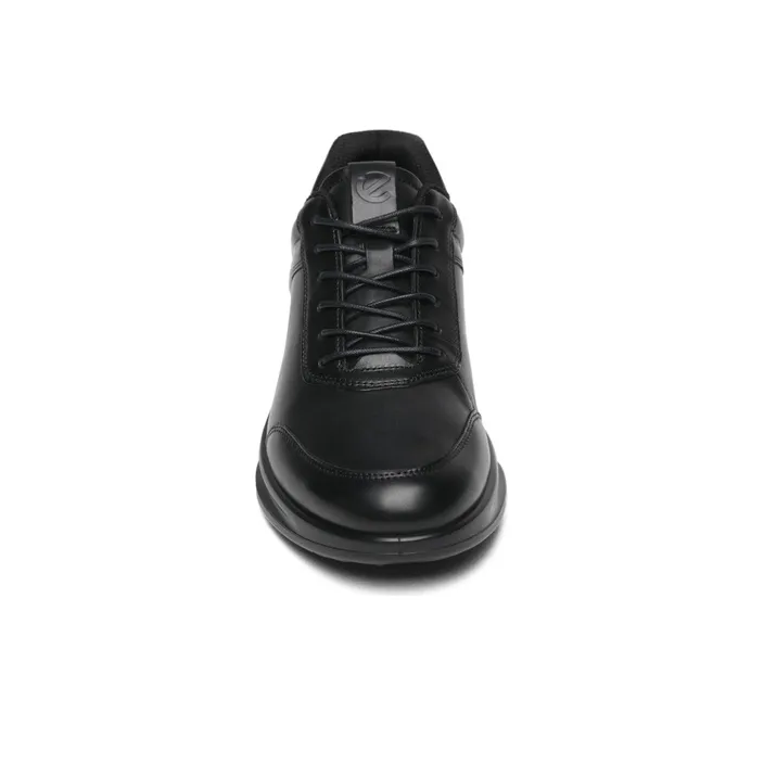 Ecco Elegant Collection Cushioning, Wear Resistant Low Top Casual Shoes Men's Black-3