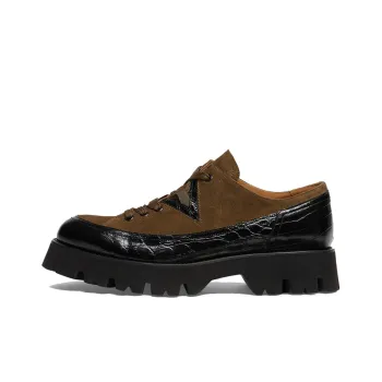 VERSACE Leonidas Men's Casual Shoes Men's Black Brown