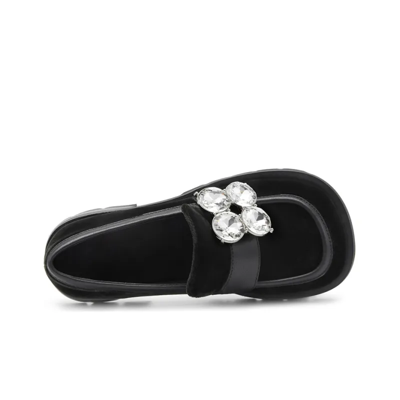 MIO Loafers Women's Low Top Green-4