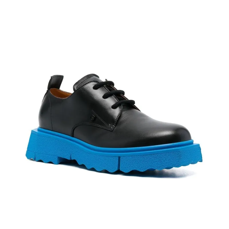 OFF WHITE Sponge Derby Black Blue-2