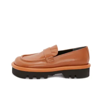 JW Anderson Bumper Tube Leather Chunky Loafers Women's