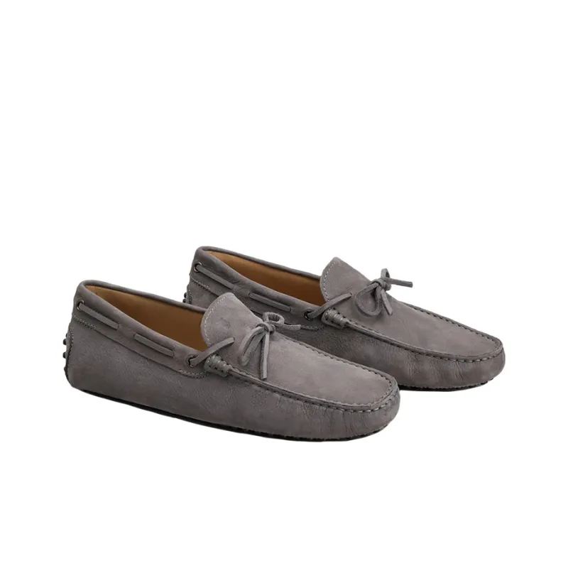 TOD'S Round Toe Slip On Loafers-2