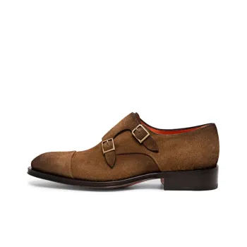Santoni Double Monk Strap Shoes