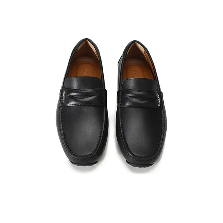 BALLY SS22 Casual Shoes Men's Black-3