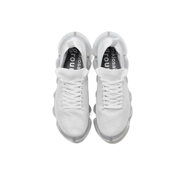 Grounds Jewelry Athletic Shoes Unisex White Gray-3