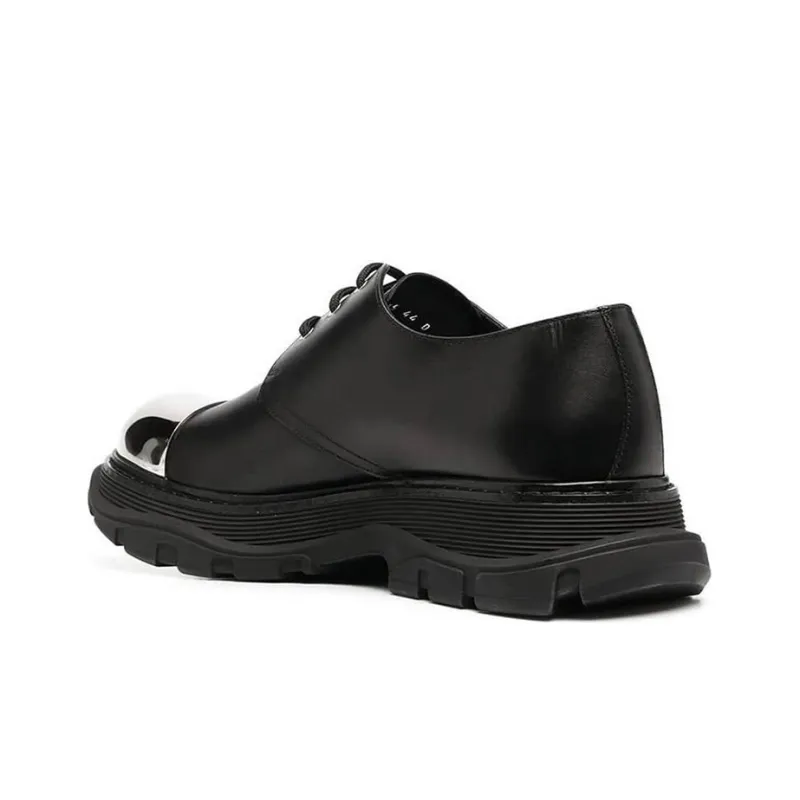 Alexander McQueen Tread Derby Lace Up Shoes-4