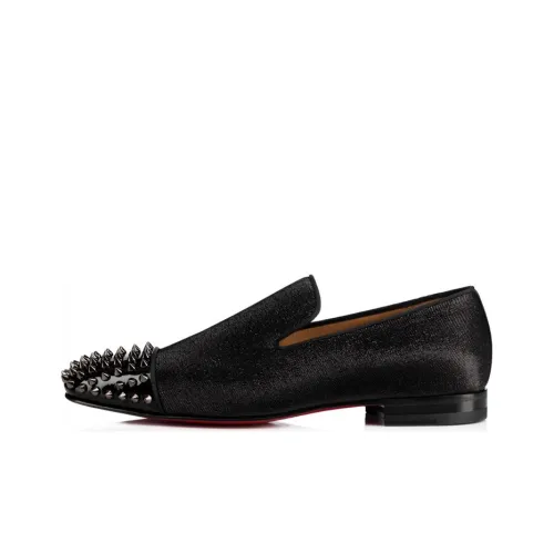 Christian Louboutin Men's Casual Shoes Men Low-Top Black/Silver