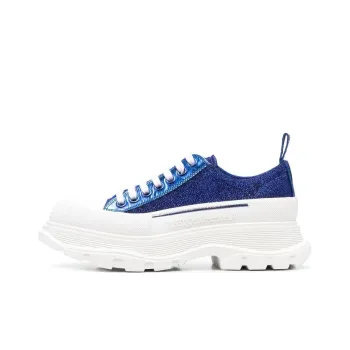 Alexander McQueen Tread Slick Sneakers 'Royal Blue White' Women's