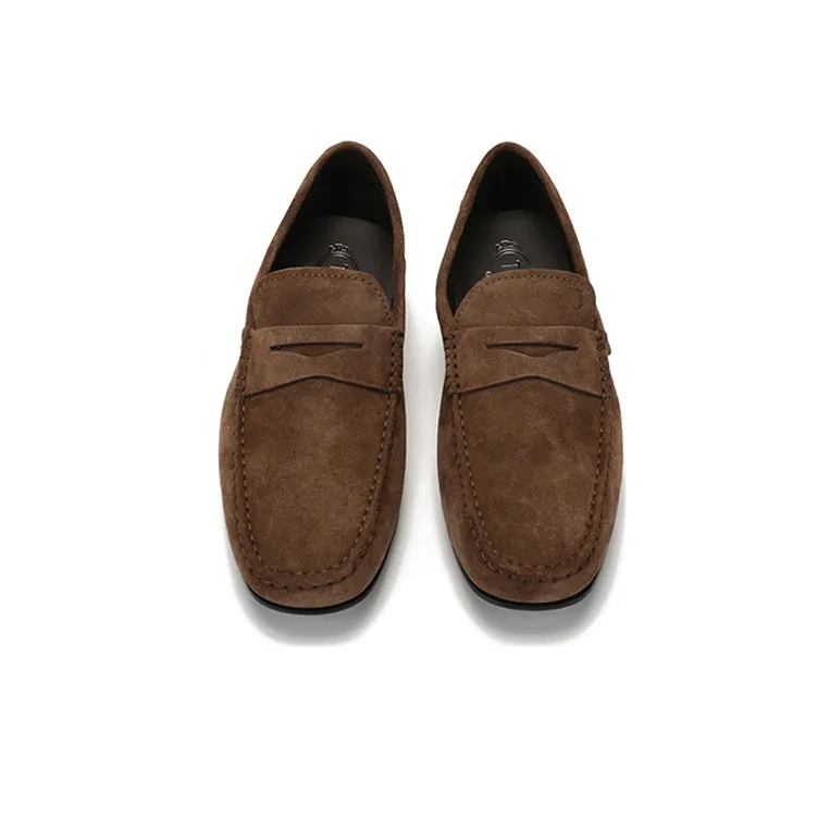 TOD'S Gommino Loafers Men's Brown-3