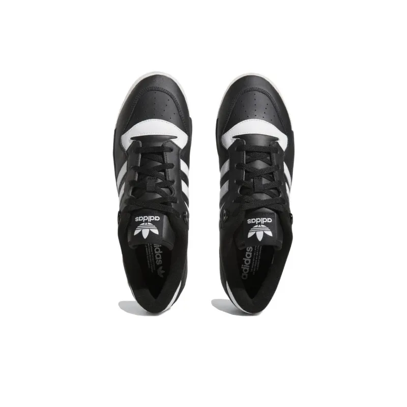 Adidas Rivalry Low Core Black Cloud White-4