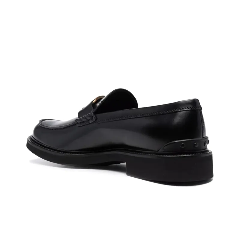 TOD'S T Timeless Logo Plaque Loafers-2