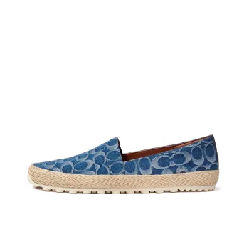 COACH Espadrilles Men Low Top Blue