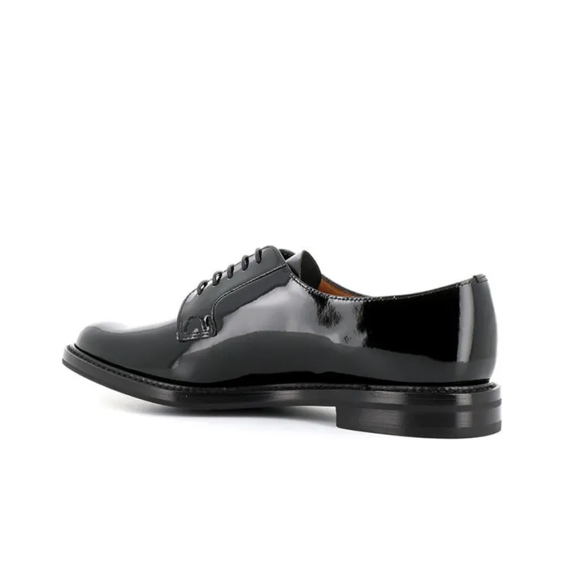 CHURCH'S Casual Leather Shoes Men's Black-3