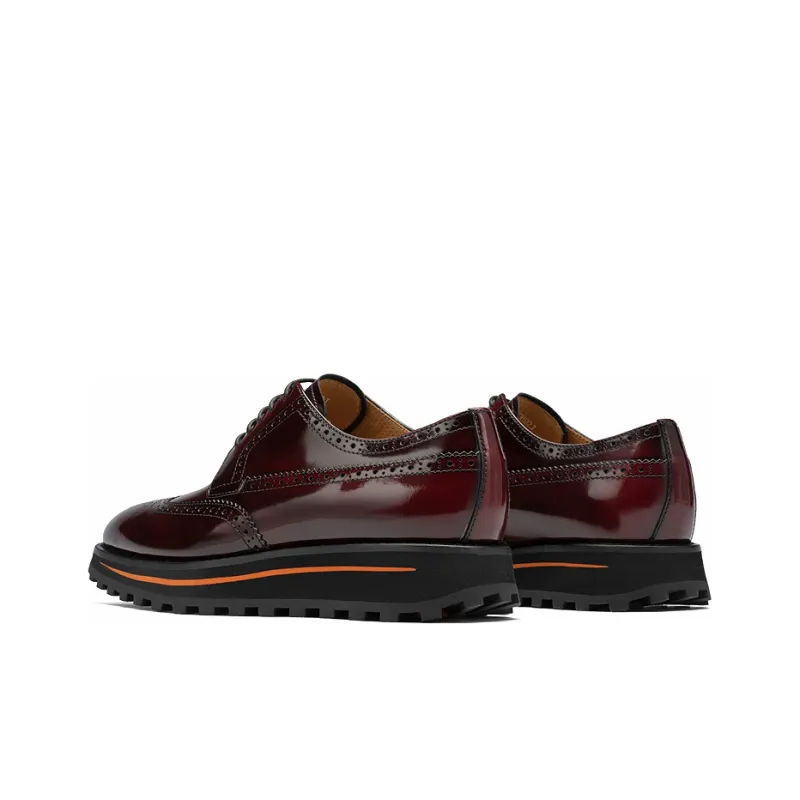 Roberta Di Camerino Men's Casual Shoes Men Low Top Burgundy-3