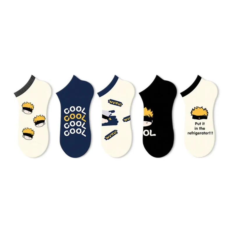 JKN Ankle Socks Unisex 5 Pack Gift Box Set Included-8