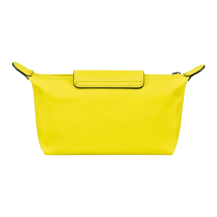 LONGCHAMP Le Pliage Xtra Cow Leather Makeup Bags Clutches Women's Yellow-1