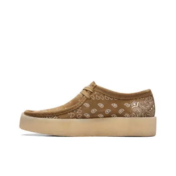 Clarks Originals Wallabee Oak Casual Shoes Men's Dark Olive Green