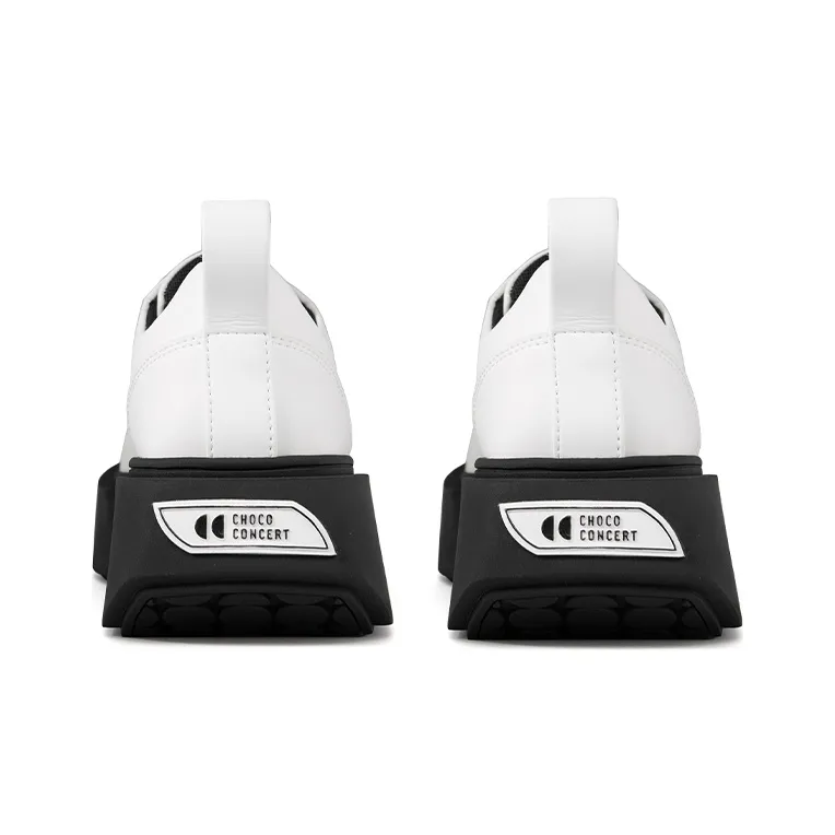CHOCO CONCERT Design Footwear FIND Platform Shoes Unisex Black White-4