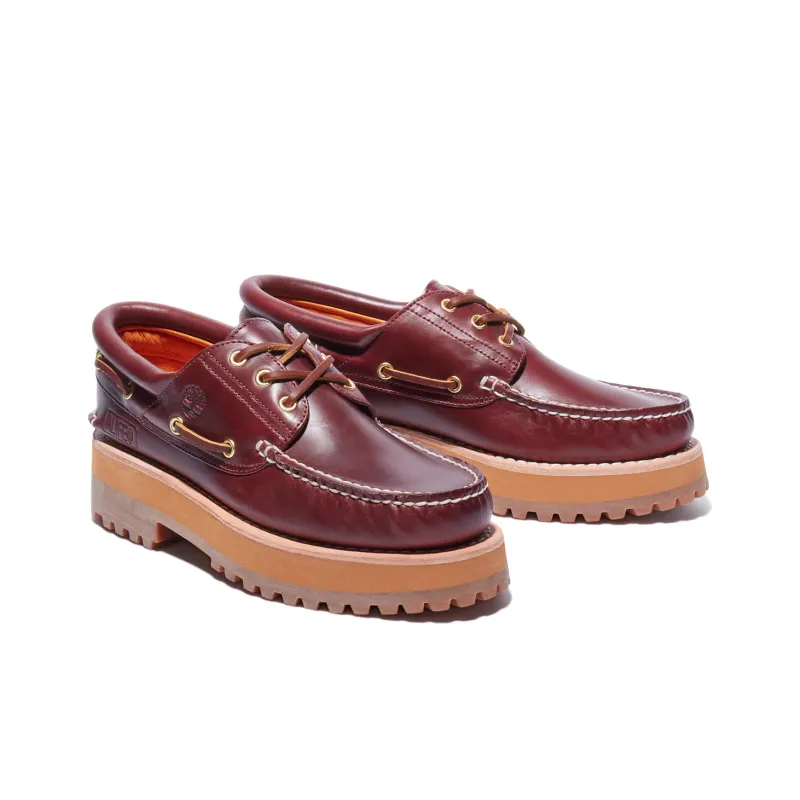 Timberland 3 Eye Classic Lug Alife Burgundy-1