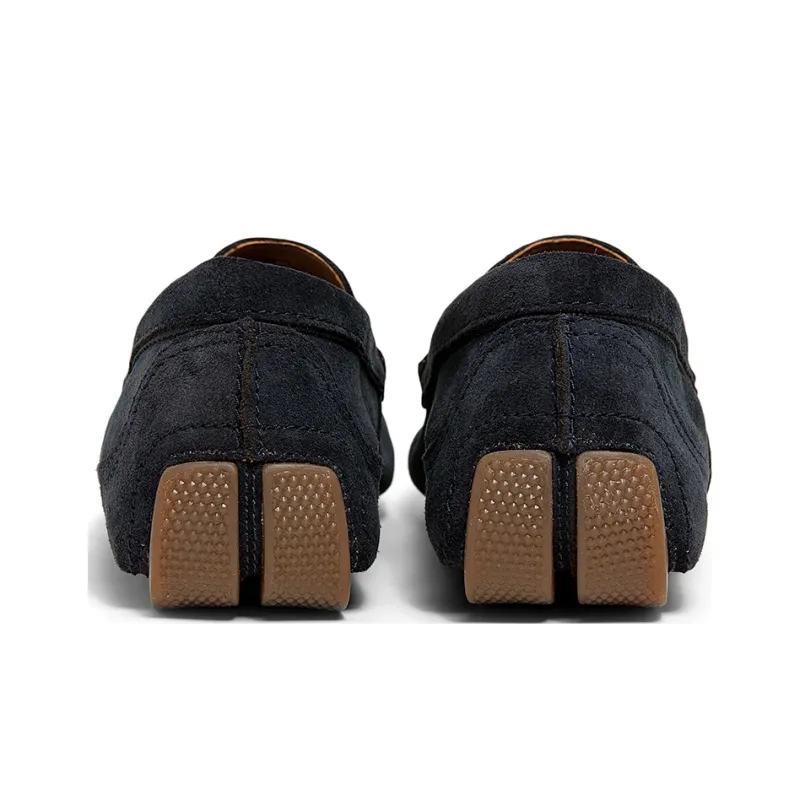 Clarks Flat Casual Shoes Marine Blue-3