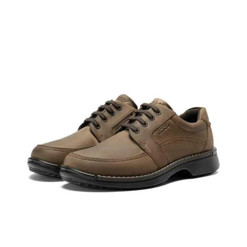 Ecco Platform Shoes Men's Cocoa Brown-1
