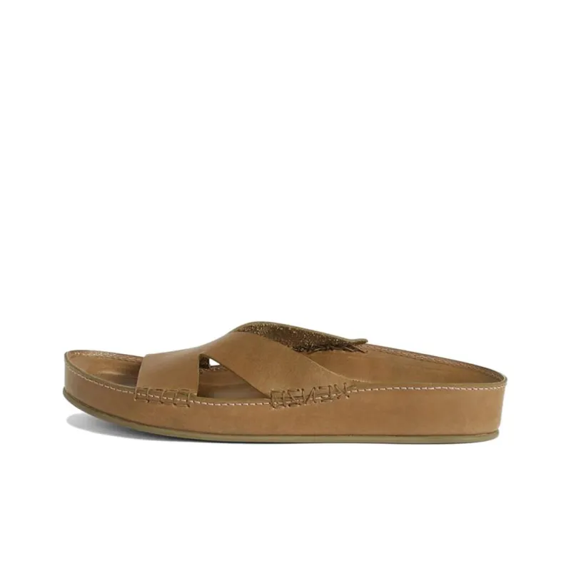 KENZO Opanka Fashion Slippers Men's Umber-0