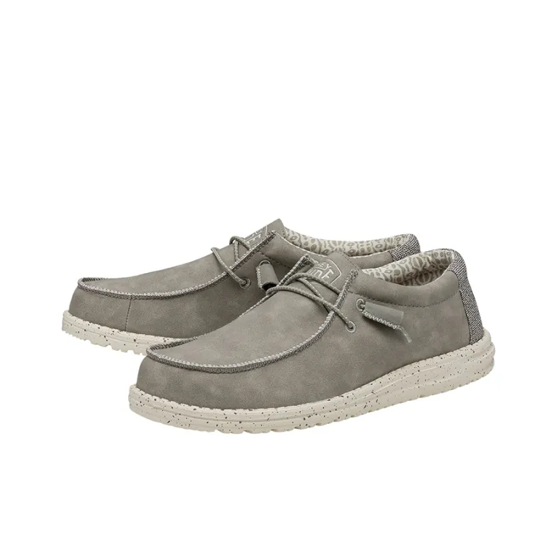 Heydude Men's Casual Shoes Men Low-Top Silver Birch-1