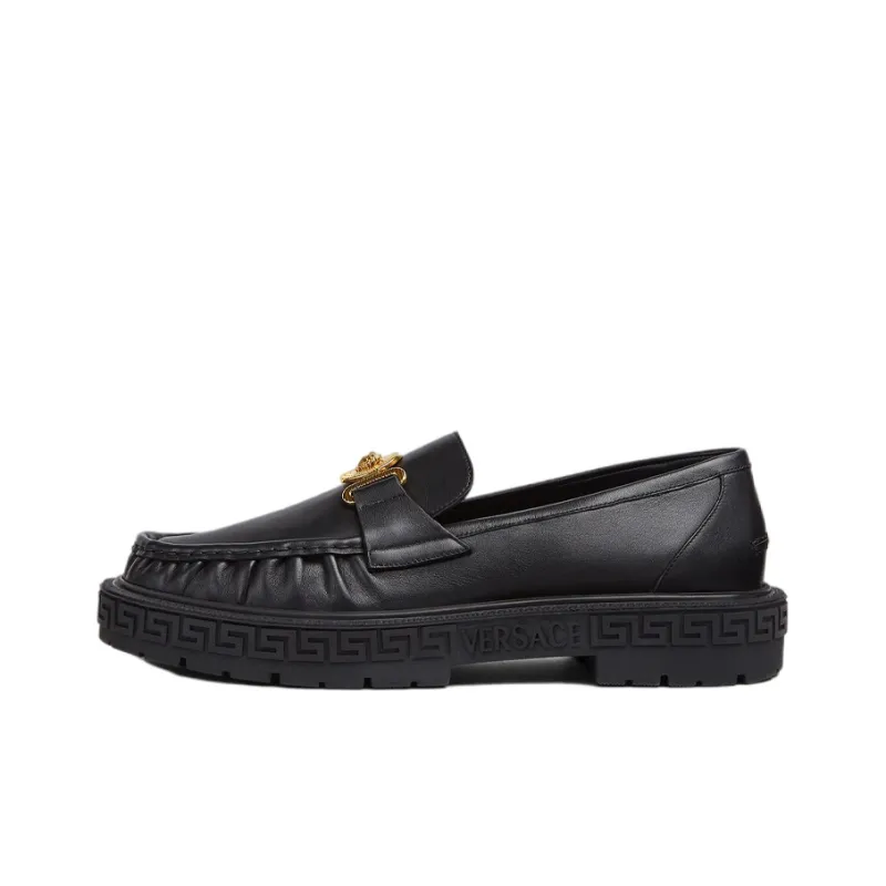 VERSACE MEDUSA BIGGIE Series Men's Casual Shoes Men's Black-0