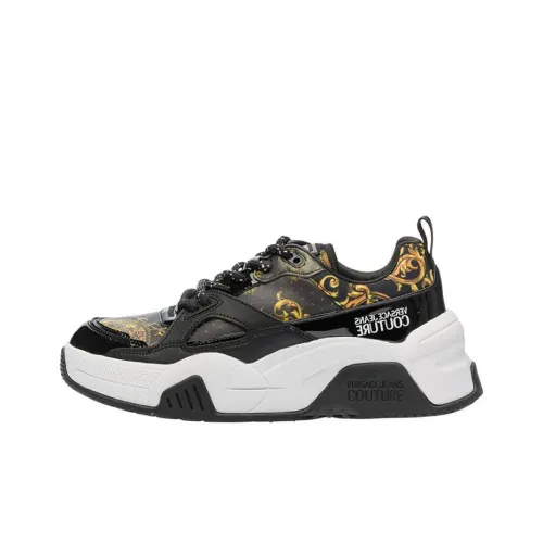 VERSACE JEANS Couture Low-Top Platform Shoes Women's Black