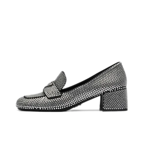 PRADA Mary Jane Shoes Women's Crystal Color