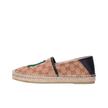 GUCCI GG Casual Shoes Brown Black
