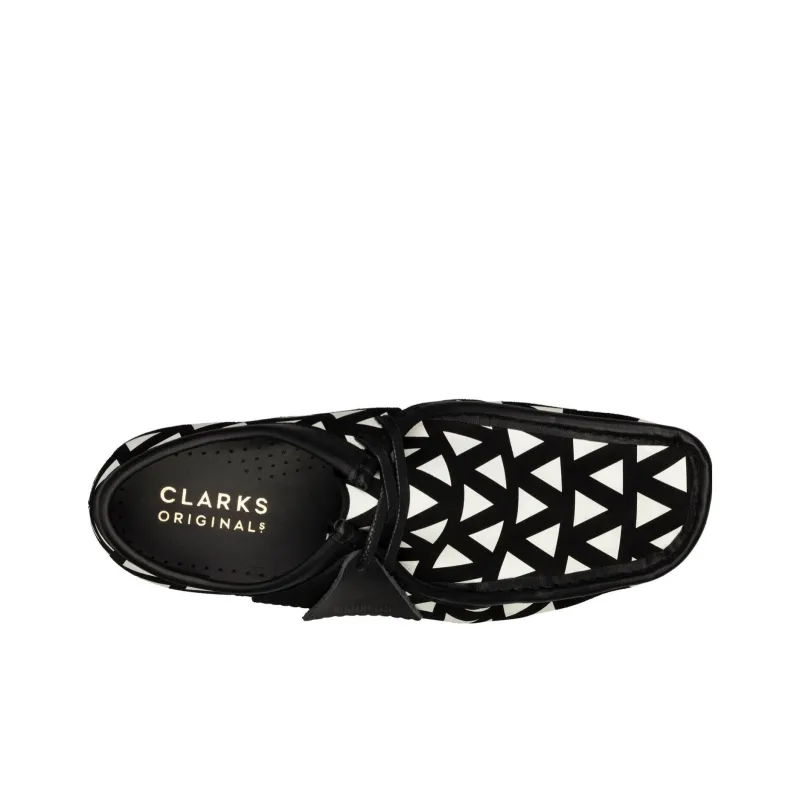 Clarks Originals Wallabee Black White-5