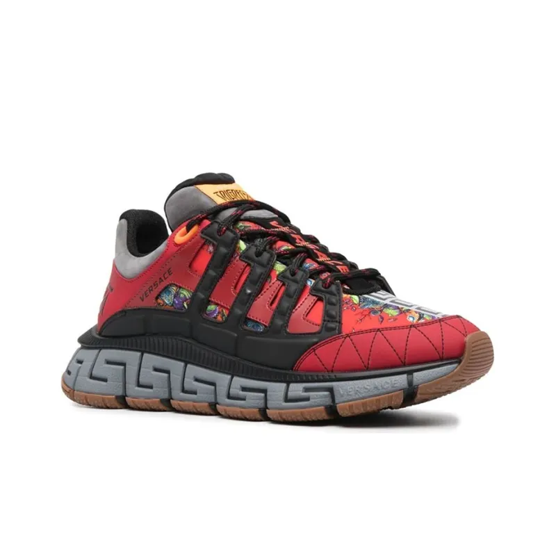 VERSACE Trigreca 'Red'-2